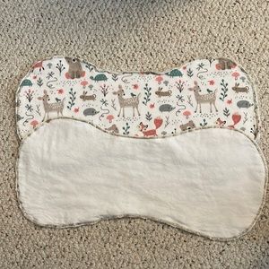 Handmade burp cloths